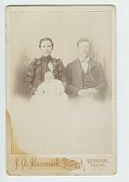 Benjamin (Benny) Sparks McFarlin (b. 1873), wife, Sarah and son, Lewis. Benny was the son of Lucy Catherine Wallace McFarlin (Granny Mac) and John McFarlin.